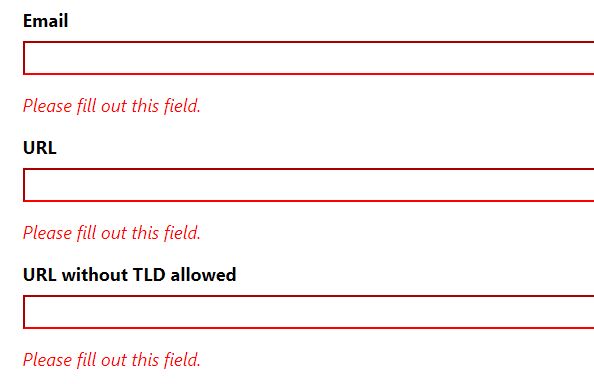 Extend HTML5 Form Validation With Custom Rules And Errors - Bouncer.js